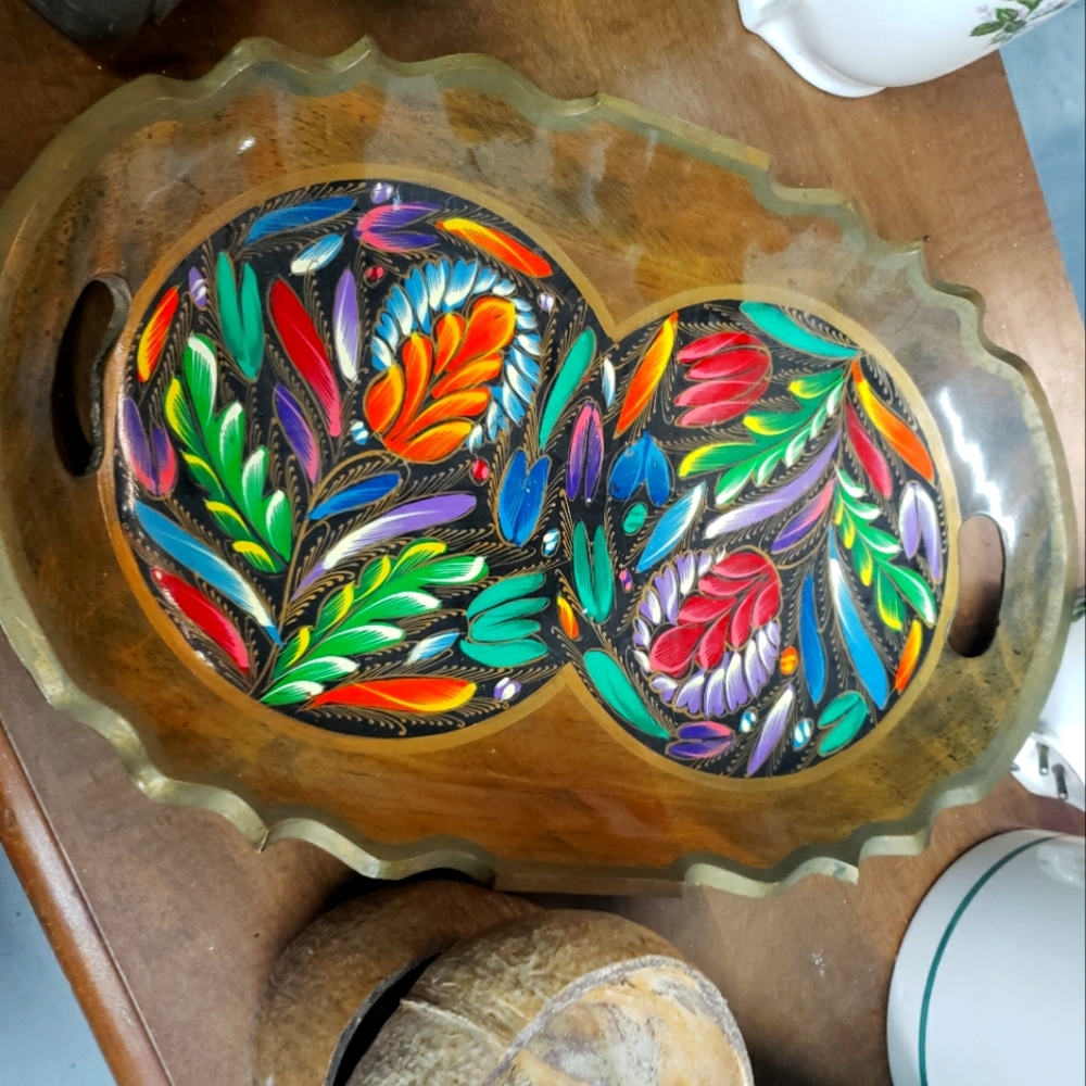 Vintage Wood tray